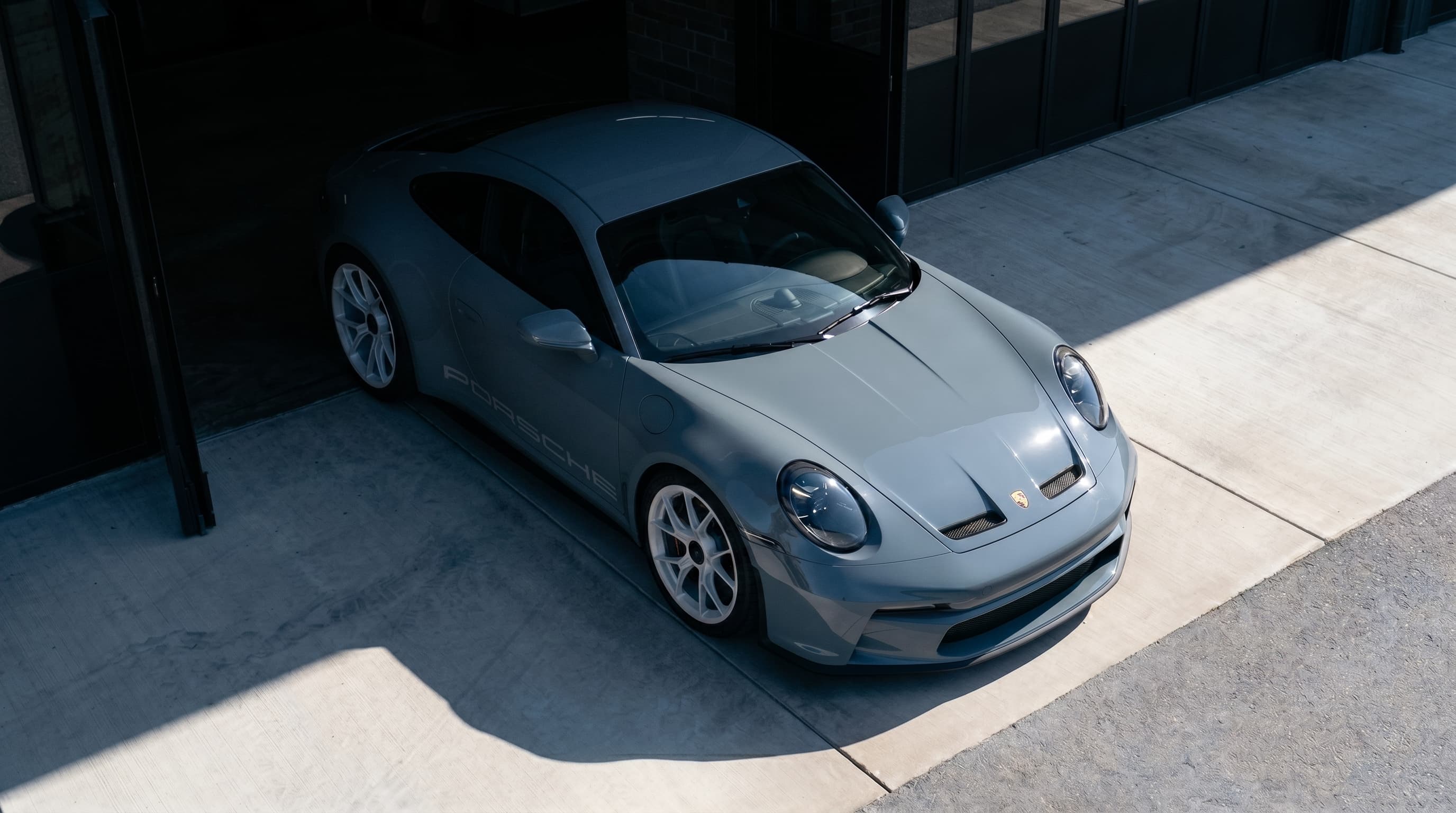 Porsche détaillée par Louis
